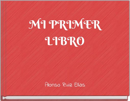 MI PRIMER LIBRO