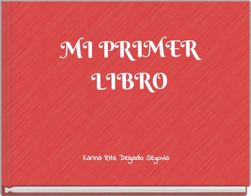 MI PRIMER LIBRO