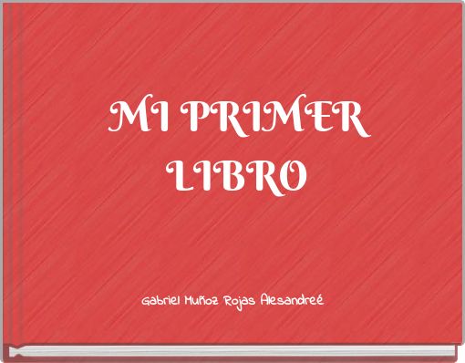 MI PRIMER LIBRO