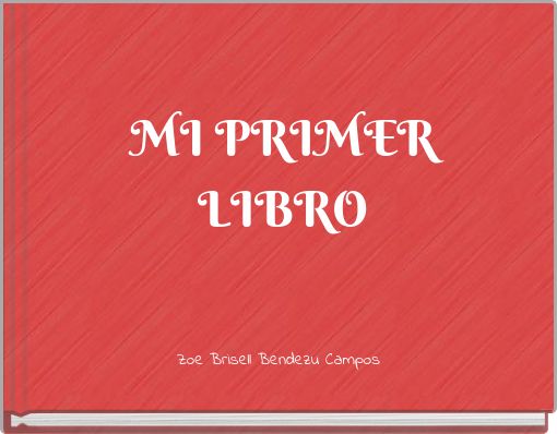MI PRIMER LIBRO