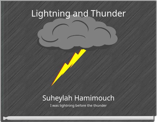 Front cover of 'Lightning and Thunder' 