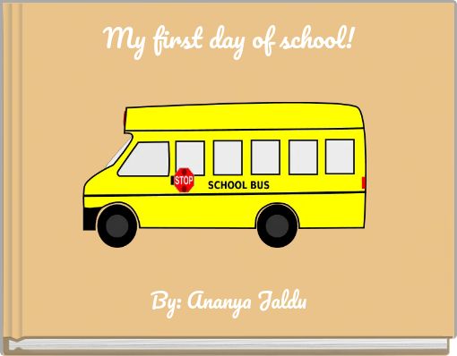 My first day of school!