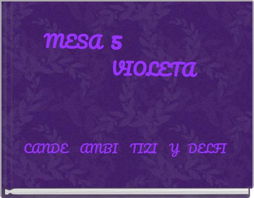 MESA 5 VIOLETA