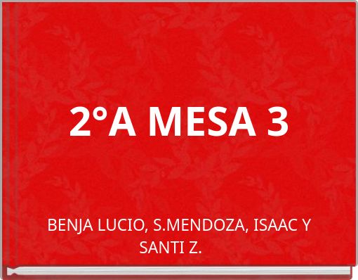 2&deg;A MESA 3