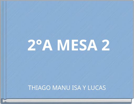 2&deg;A MESA 2