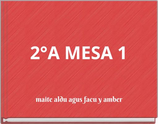 2&deg;A MESA 1