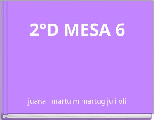 2&deg;D MESA 6