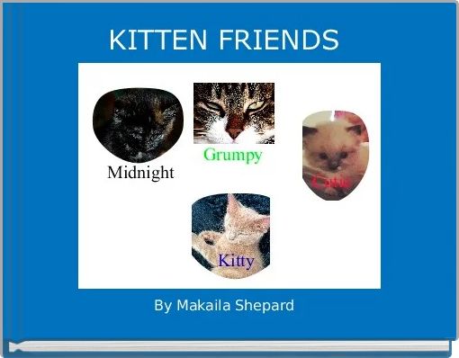 Front cover of 'KITTEN FRIENDS ' 