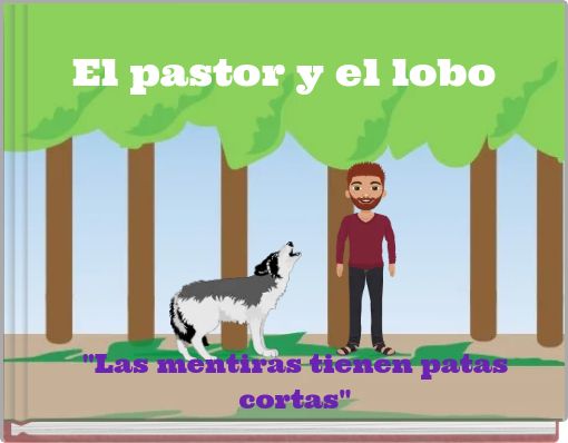 Front cover of 'El pastor y el lobo' 