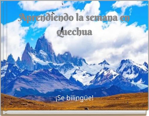 Aprendiendo la semana en quechua
