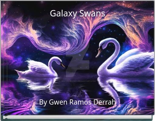 Front cover of 'Galaxy Swans' 