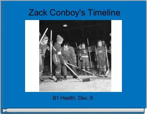 Front cover of ' Zack Conboy's Timeline' 