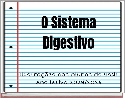 O Sistema Digestivo