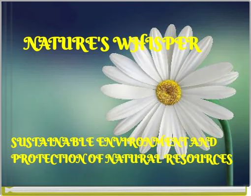 Front cover of 'NATURE'S WHISPER' 