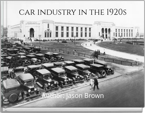 car industry in the 1920s