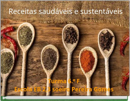 Receitas saudáveis e sustentáveis