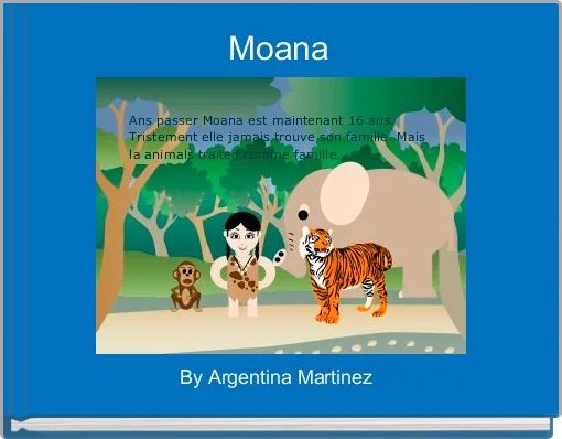 Book Cover for: Moana 