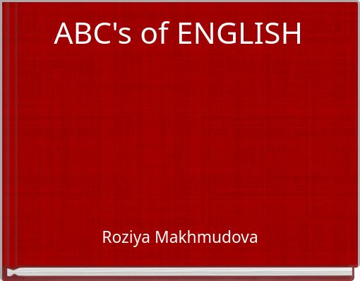 ABC's of ENGLISH