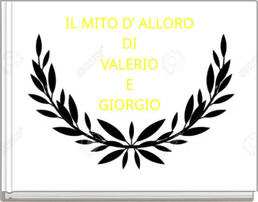 Front cover of 'IL MITO D’ ALLORO DI VALERIO E GIORGIO' 
