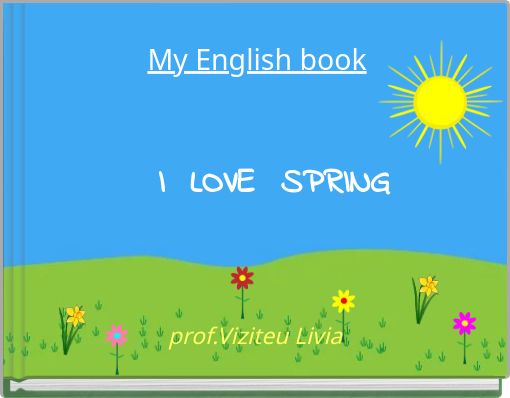 My English book I LOVE SPRING