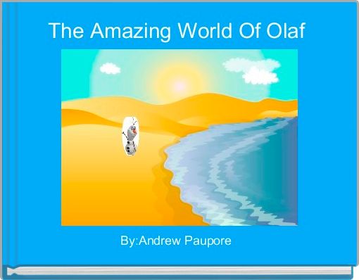 Front cover of 'The Amazing World Of Olaf ' 
