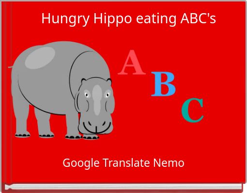Hungry Hippo eating ABC's