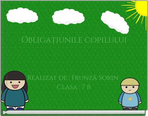 Obligațiunile copilului