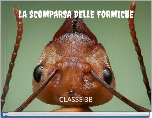 LA SCOMPARSA DELLE FORMICHE