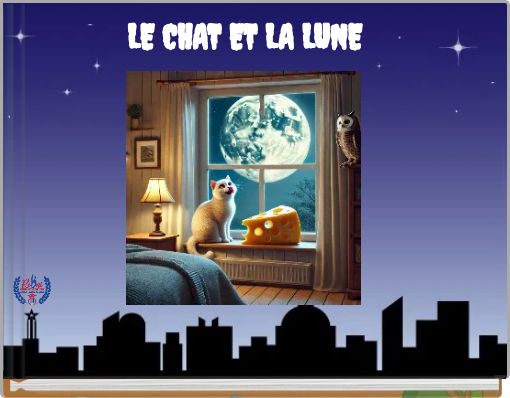 LE CHAT ET LA LUNE