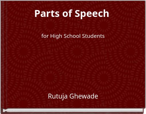 Parts of Speech for High School Students