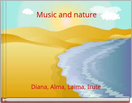 Front cover of 'Music and nature' 
