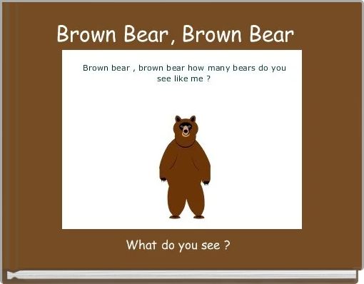 Front cover of 'Brown Bear, Brown Bear  ' 