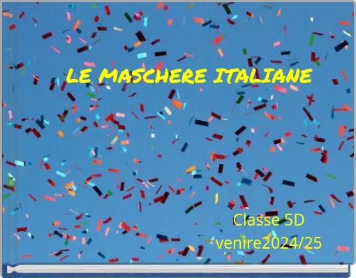 LE MASCHERE ITALIANE