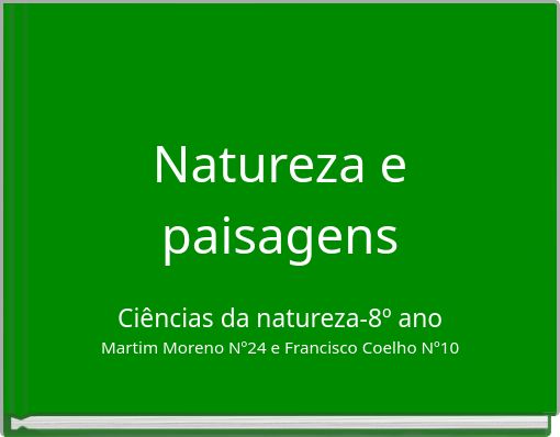 Natureza e paisagens