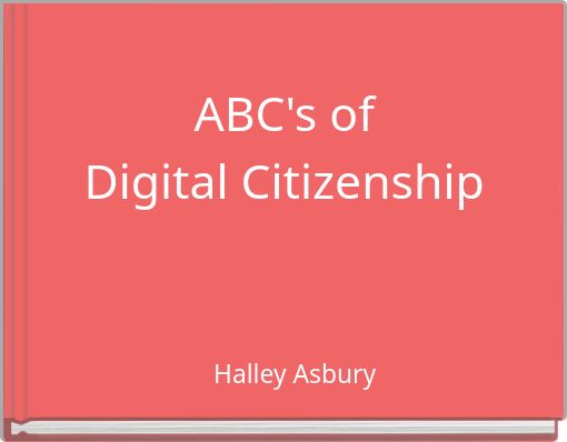 ABC's of Digital Citizenship