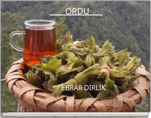 Front cover of 'ORDU' 