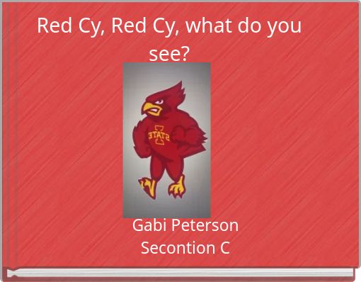 Red Cy, Red Cy, what do you see?