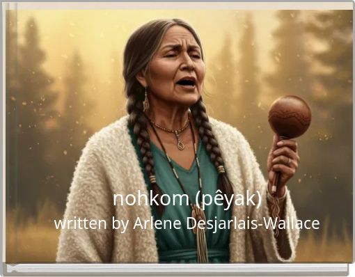 nohkom (pêyak) written by Arlene Desjarlais-Wallace
