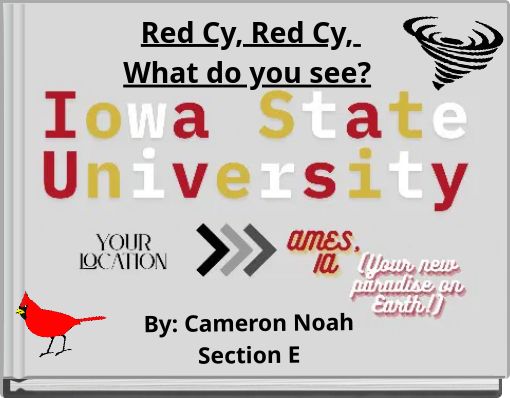 Red Cy, Red Cy, What do you see?