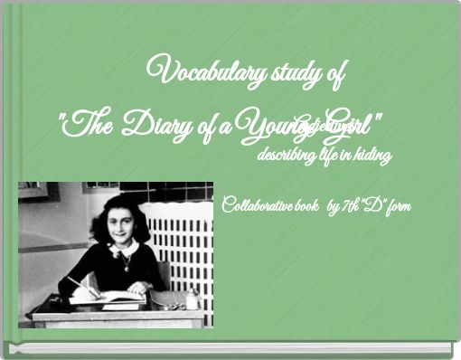 Vocabulary study of "The Diary of a Young Girl "