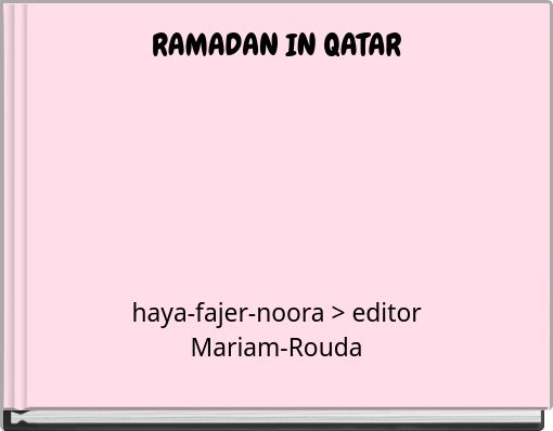 RAMADAN IN QATAR