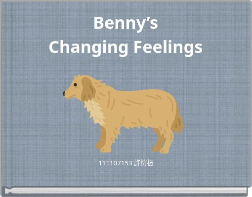 Front cover of 'Benny’s Changing Feelings' 