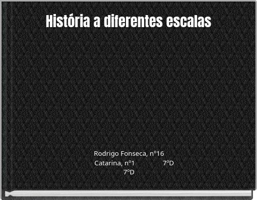 Hist&oacute;ria a diferentes escalas