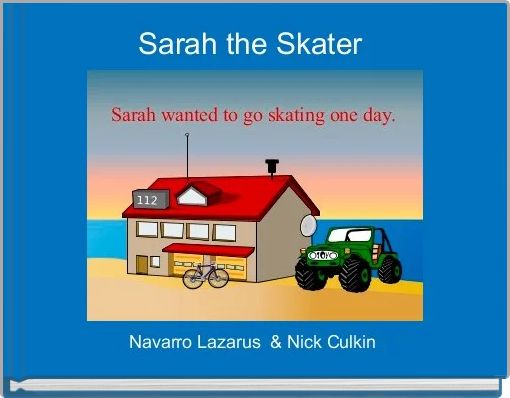 Front cover of 'Sarah the Skater ' 