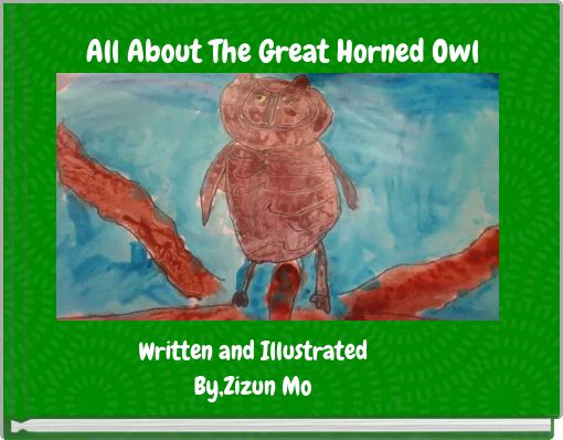 Book Cover for: All About The Great Horned Owl