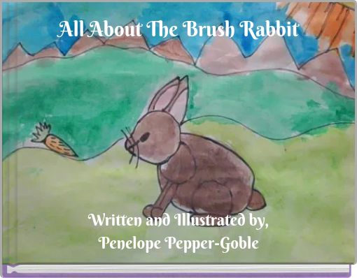 Front cover of 'All About The Brush Rabbit' 