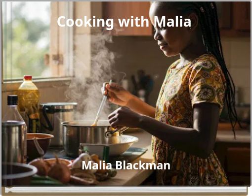 Cooking with Malia