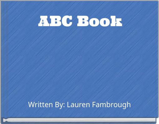 ABC Book