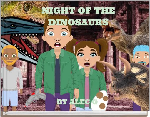 Front cover of 'NIGHT OF THE DINOSAURS' 
