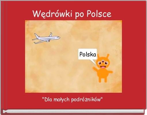 Front cover of 'Wędrówki po Polsce ' 